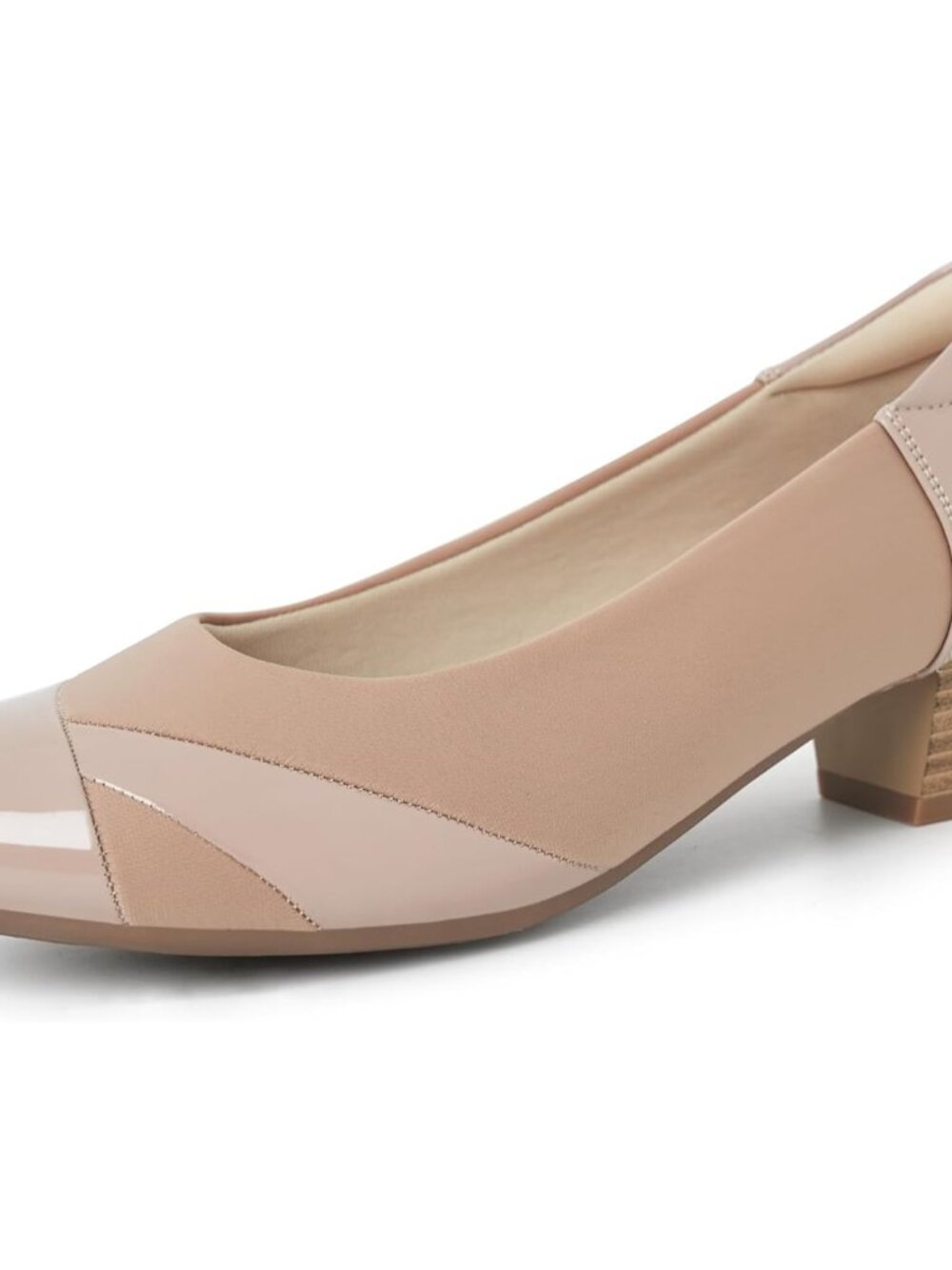 Women Bunion Dress Shoes Low Heel Orthopedic Slip on Loafers Orthotic Pumps